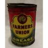 Vintage National Co-op Farmers Union 1 Pound Grease Can