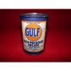 ca. 1938 GULF HIGH PRESSURE GREASE METAL CAN IN STELLAR CONDITION EMPTY #3 small image
