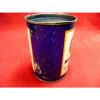 ca. 1938 GULF HIGH PRESSURE GREASE METAL CAN IN STELLAR CONDITION EMPTY #5 small image