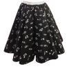 Ladies 1950&#039;s 50&#039;s GREASE Style Polka Dot 24&#034;Length Skirts VINTAGE Fancy Dress #3 small image