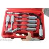 7pc Grease Gun Adaptor Lube Accessory Garage Workshop Tool Kit With Extensions