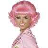 Frenchy Pink Wig Grease 50s Ladies Womens Fancy Dress Costume 1950s Wigs