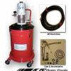 5 Gallons Air Operated High Pressure Grease Pump With ( 20FT Hose ) #1 small image