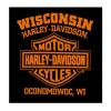 Harley-Davidson Men&#039;s Grease Girls Short Sleeve Tall T-Shirt, Solid Black