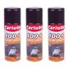 3 x Carlube 100+ Spray Grease Chain Lubricant 400ml - XSG400 - £4.99 per can