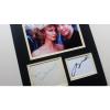 Olivia Newton-John &amp; John Travolta Signed Grease Photo Mount AFTAL Autograph +