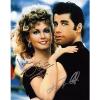 Grease John Travolta &amp; Olivia Newton-John Signed 8x10 Photo COA #1 small image