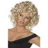 GREASE LICENSED SANDY WIG LAST SCENE FANCY DRESS BLONDE CURLY WIG BRAND #2 small image
