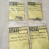 SM CASTINGS 4mm 00 GAUGE NORTH BR GREASE AXLE BOXES code E.N 107 (4 PACKETS)