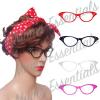 RETRO 60s / 50s ROCKABILLY Glasses OR Head Scarf accessories Fancy Dress GREASE