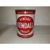 vintage kendall 5 lb grease can