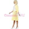 Ladies Grease Good Sandy Costume Licensed 1950s 50s Yellow Party Fancy Dress