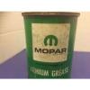 Vintage Mopar Lithuim Grease One Pound Can #2 small image