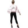 Grease Pink Ladies Jacket Fancy Dress Costume Official Licenced Outfit New #4 small image