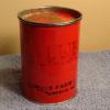 VINTAGE M-LUBE Illinois Farm Supply LITHIUM Grease Can 1 LB Chicago Gas Station #1 small image