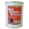 2 x Silverhook Red Rubber Grease 500g - For Brakes And Clutches/Calipers/O Rings