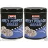 2x Granville Multi Purpose Grease 500G Tin Used For Joints Car Home And Garden