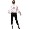 Grease Pink Ladies Jacket Fancy Dress Costume Licensed Adult Womens Outfit #2 small image