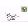 Olivia Newton John Signed 3 x 5 Index Card &#034;Grease&#034; #1 small image