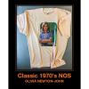 RARE 70&#039;s VTG OLIVIA TON JOHN grease Travolta Country Music Rock NOS T-shirt #1 small image