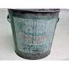 Vintage Sinclair Oil 14 Qt. Galvanized Grease Bucket #2 small image