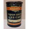 Vintage 1950s 1960s AllState Oil Can Premium Lubricant Sears Bearing Grease