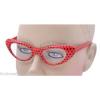 Polka Dot 1950&#039;s Style Glasses 50&#039;s Rock n Roll Fancy Dress Grease 4 Colours