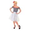 White Under Skirt Fancy Dress Costume Accessory 1950S Grease Rock &amp; Roll Outfit #1 small image