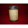 1945 GULF HIGH PRESSURE GREASE METAL CAN IN NICE CONDITION EMPTY #4 small image