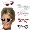 1950S 50S PINK LADY ROCK N ROLL SUNGLASSES GLASSES GREASE FANCY DRESS COSTUME #1 small image