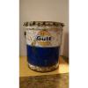 Gulf Oil Petrolatum Extra Amber 35 Pound Grease oil Can Bucket from gas station