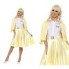 Grease Good Sandy Costume Ladies 70s 80s Fancy Dress Outfit M,L #1 small image