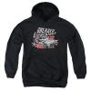Grease Greased Lightening Big Boys Youth Pullover Hoodie BLACK #1 small image