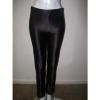 DEADSTOCK Vintage Le Gambi Spandex Shiny Disco Pants Grease Size 29 #3 small image