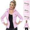 Deluxe Grease Pink Lady Fancy Dress Jacket Official Licensed by Smiffys New