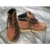 GREASE MONKEY MENS ANKLE BOOTS SUEDE LEATHER Nubuck, 6.5&#034; TALL FREE SHIP VGC