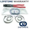 CAR ATV FITS 99% OF VEHICLES CV BOOT CLAMPS X2 GREASE X2 &amp; EAR PLIERS