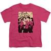 Grease Pink Ladies Big Boys Shirt Hot Pink LG
