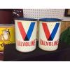 VINTAGE ADVERTISING 1 LB VALVOLINE Grease PAIR #1 small image