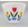 EUC VINTAGE FIRE KING TULIP NESTING MIXING GREASE BOWL,BRIGHT COLORS 4&#034; TALL #1 small image