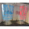 Fabulous  in Box Set of Two GREASE - The Pink Ladies 16oz Collectible Glasses