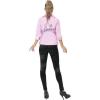 Deluxe Pink Lady Ladies Jacket Grease Frenchy Rizzo Fancy Dress Costume 25875 #2 small image
