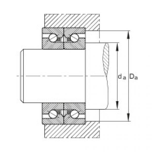 FAG Axial angular contact ball bearings - BSB3062-SU-L055 #2 image