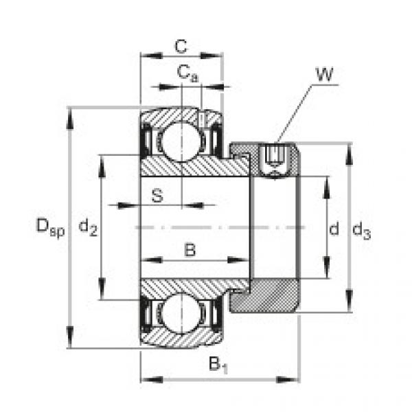 FAG Radial insert ball bearings - SUG209 #1 image