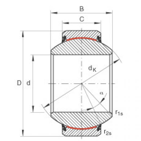 FAG Radial spherical plain bearings - GE110-FW-2RS #1 image
