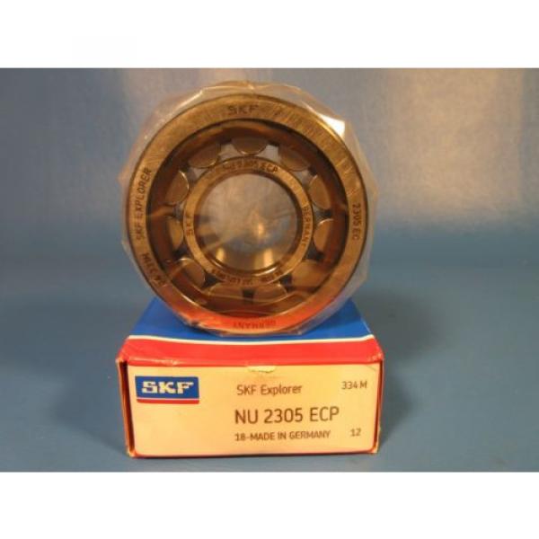  NU 2305 ECP Cylindrical Roller Bearing, Single Row (FAG, NTN, NSK) #1 image