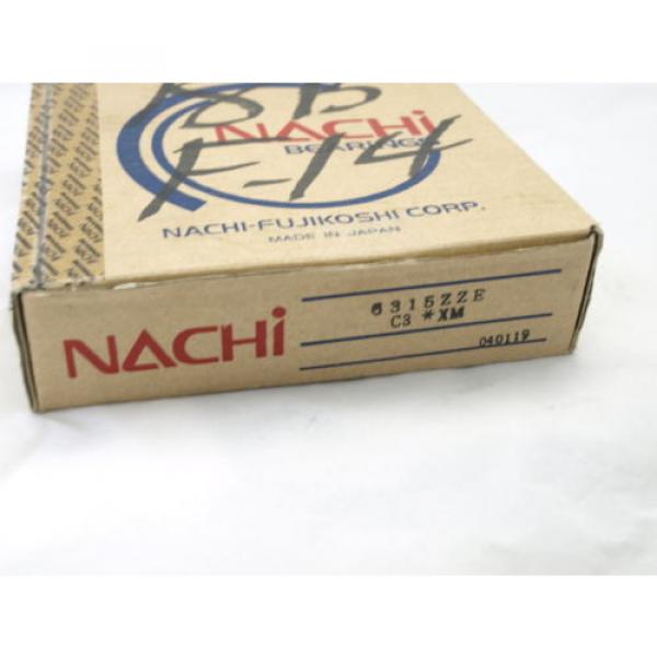 Nachi 6315 C3  New Single Row Ball Bearing #2 image