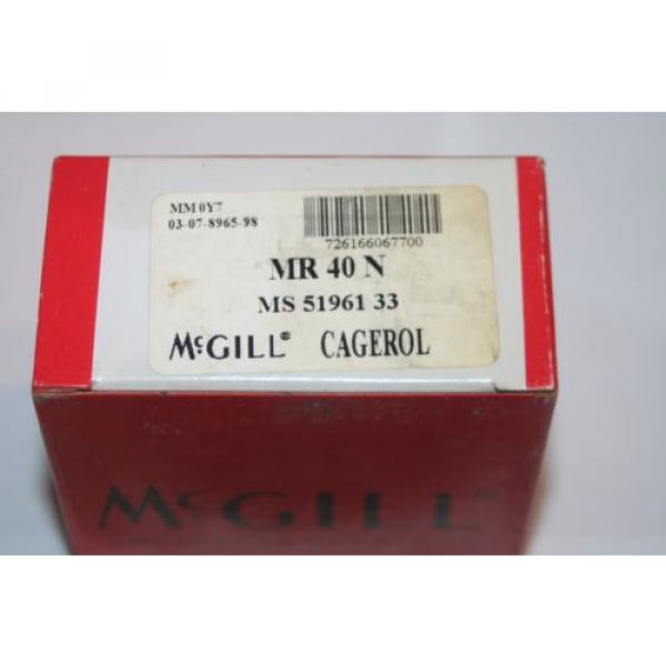 McGill MR-40-N Needle Roller Bearing MR40-N *  * condition #3 image