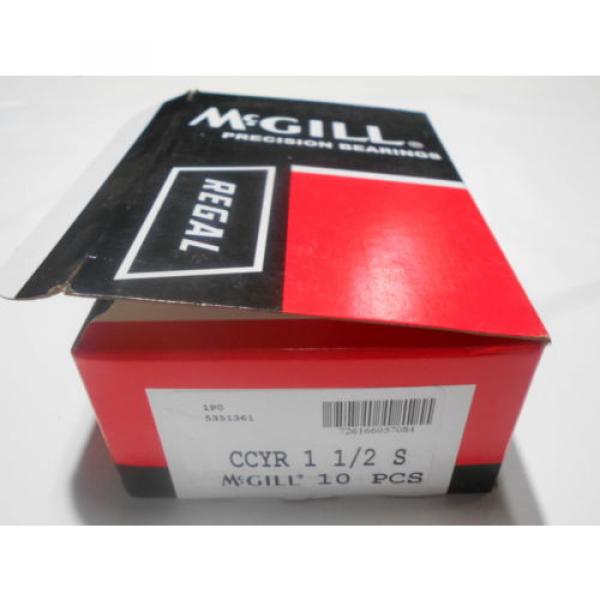 Lot 10  McGill CCYR 1 1/2 S Cam Yoke Roller Bearing #2 image