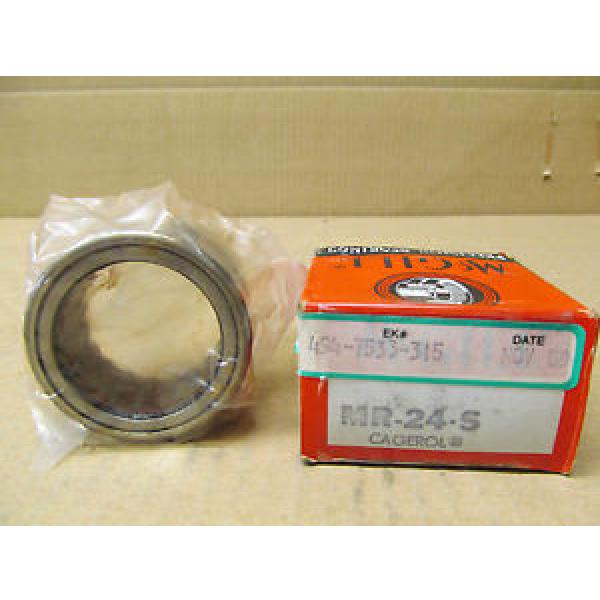 1  MCGILL MR-24-S MR24S CAGED ROLLER BEARING #1 image